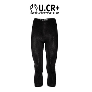 【U.CR+ 年度熱賣長青樹】U.CR+ 下肢分段降壓褲-7分無墊 (U.CR+ QQ Compression Tights 7point)DEBN8X-A9006USC7