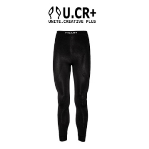 U.CR+ 下肢分段降壓褲(涼感無縫機能褲)-9分無墊 (U.CR+ QQ Compression Tights 9point)DEBN8X-A9006USCN